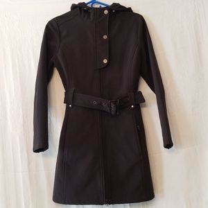 Cutter and Buck Black insulated long jacket